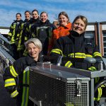 Feuerwehrfrauen der Ortsfeuerwehr Wolfenbüttel zum Internationalen Frauentag