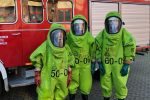 Grüne Männchen in Schladen gelandet – Fachzug DekonMess absolvierte CSA-Training