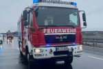 Einsetzender Schneeregen sorgt für Verkehrsunfall auf Bundesautobahn 36