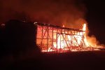 Nächtlicher Großbrand in Hornburg – Scheune brennt lichterloh