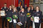 Spielmannszug der Feuerwehr ehrte langjährige Mitglieder - Uwe Becker seit 60 Jahren der Musik treu